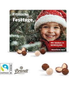 Wand-Adventskalender mit Brand Knusperkugeln