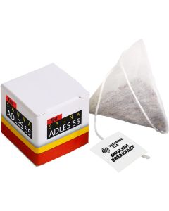 Quadratische Schachtel mit Tee