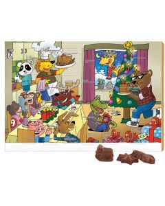 Classic Wand Adventskalender Graspapier - Format nach Wahl - inkl. Druck