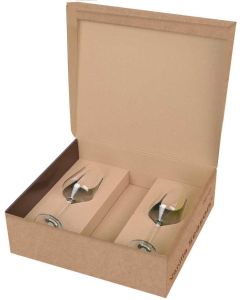 Vanilla Season® Papua Weisswein 2er Set Weißweingläser mit Platzhalter-Kartonage